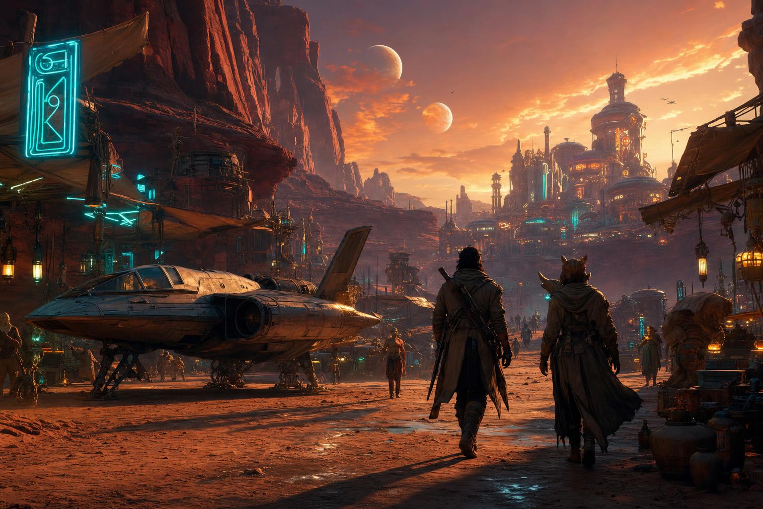 Star Wars Outlaws — خلفية الصفحة الرئيسية على bookingandtravel.com